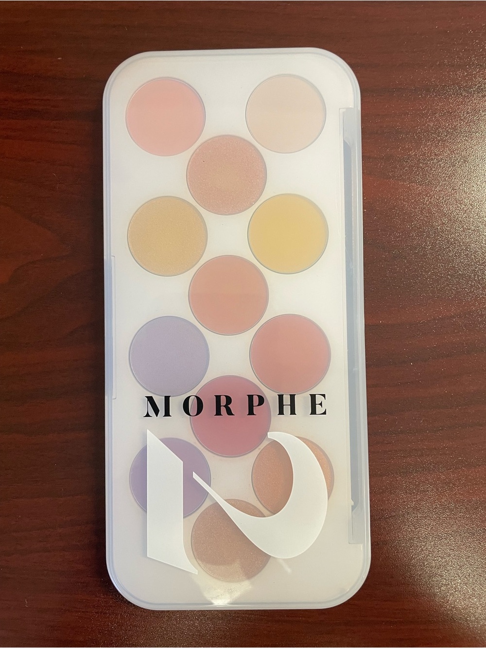 Morphe Soft Pastel Pocket Eyeshadow Palette - Pinks, Lilac, Peach, Cream, Yellow